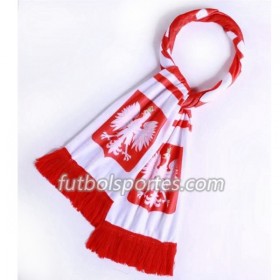 Polonia Mundial 2018 Bufanda Blanco Rojo